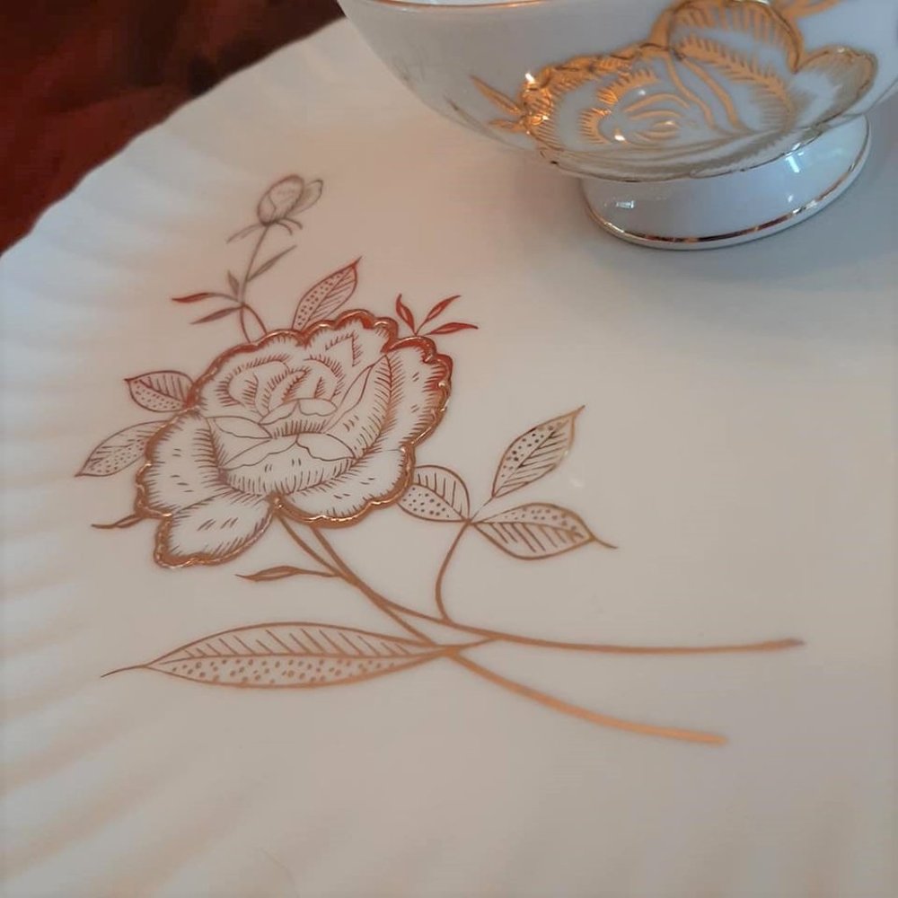 Japanese Tea & Cracker Set - Unique Design - Picture 2 of 10